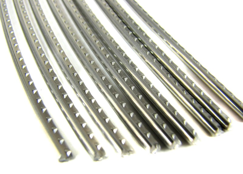C. B. Gitty Stainless Steel Fret Wire for Guitars and More - Medium/Highest Gauge - Six Feet - Beautiful and Durable! - Image 1